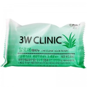 3W CLINIC Dirt Soap Aloe (150g)