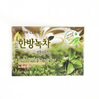 3W CLINIC Herbal Green Tea Beauty Soap (120g)