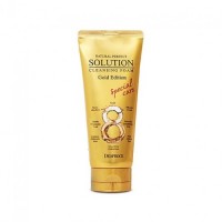 DEOPROCE ​Natural Perfect Solution Cleansing Foam Gold Edition (170ml)