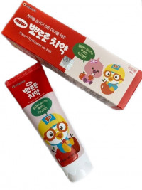 PORORO Toothpaste For Kids Fresh Apple Flavor (90ml) 