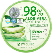 3W CLINIC Aloe Vera Soothing Gel (300ml)