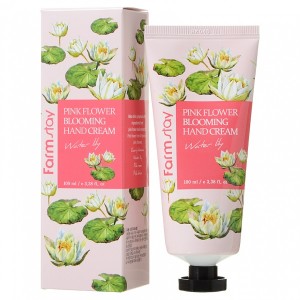 FARM STAY Pink Flower Blooming Hand Cream Water Lily (100ml)