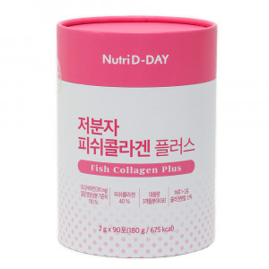 NutriD-DAY Low Molecular Fish Collagen Plus (2g x 90packets)